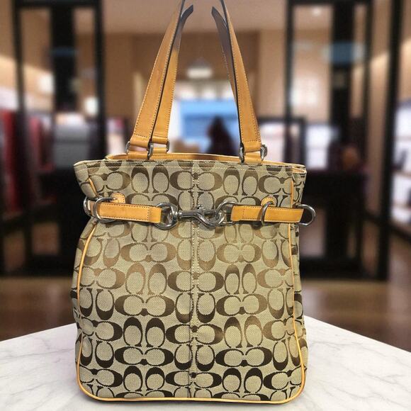 Coach Soho Legacy Signature Tote - Picture 1 of 10